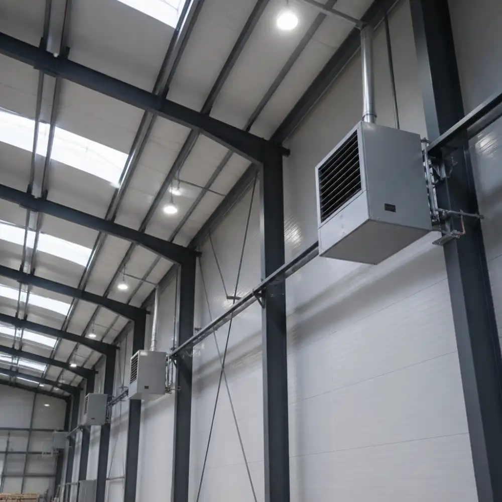 vytápění hal