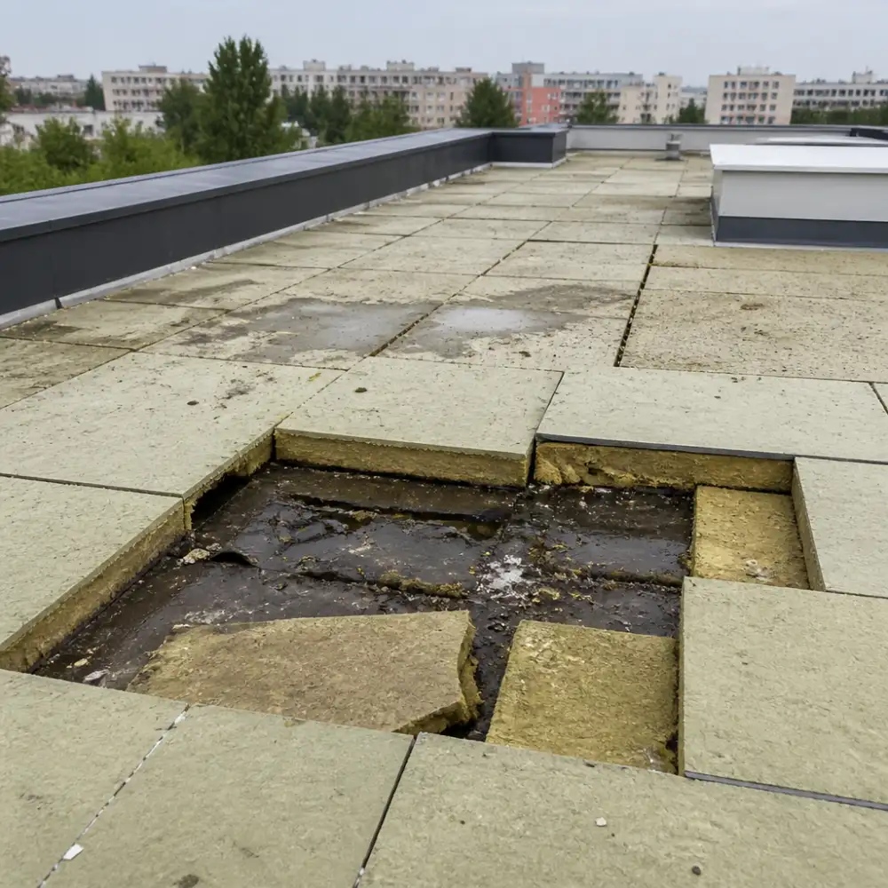 tepelná izolace rovné střechy
